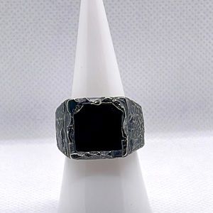 Buck Palmer Onyx Square Ring